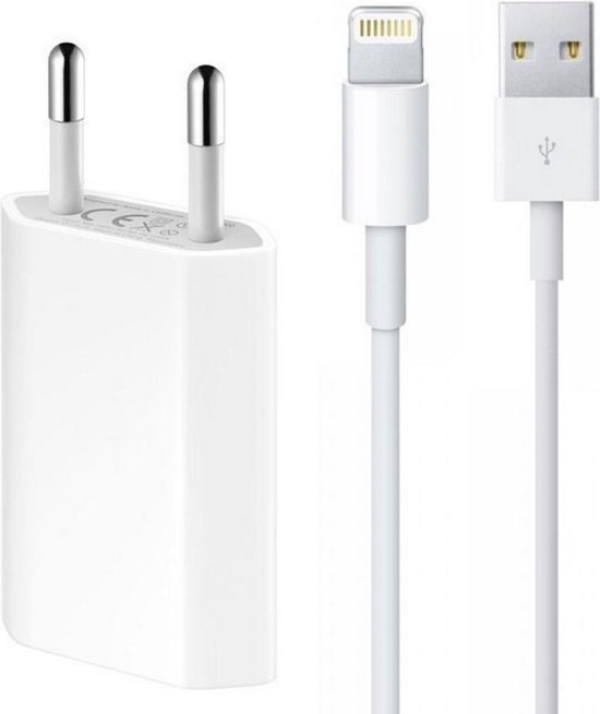 galblaas Makkelijker maken dun USB oplader Stekker + Kabel voor iPhone 6 | bol.com