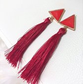 Marble Dangle Red