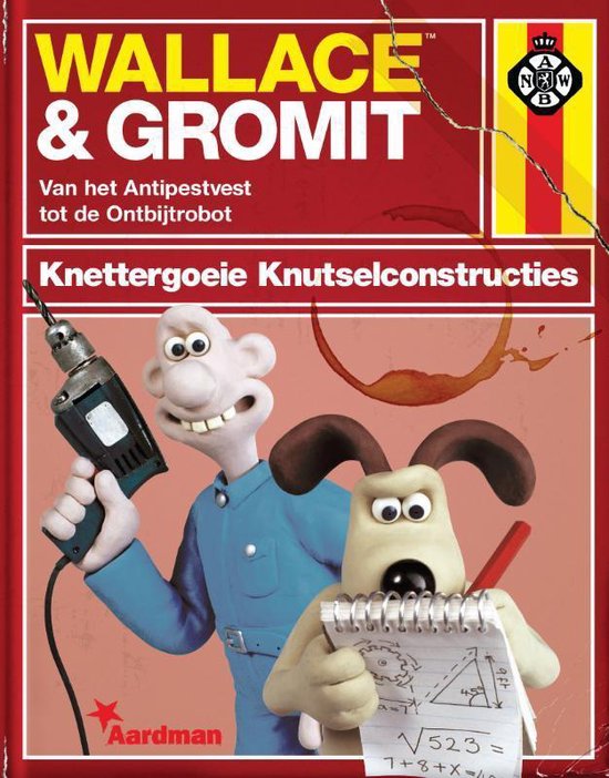 Wallace & Gromit - Knettergoeie knutselconstructies - cover