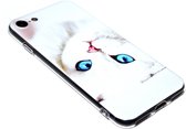 Katten hoesje siliconen Geschikt voor iPhone 8 Plus/ 7 Plus