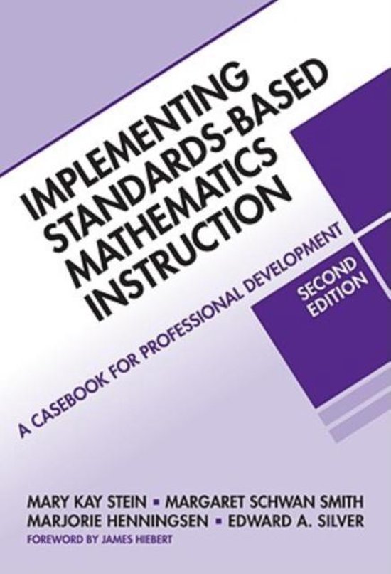 Implementing Standardsbased Mathematics Instruction 9780807749579 Mary Kay Stein...