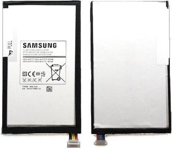 Battery Samsung Galaxy Tab 3 8.0, SM-T310, Li-Polymer, 3,7V, 4400mAh,  16,3Wh | bol.com
