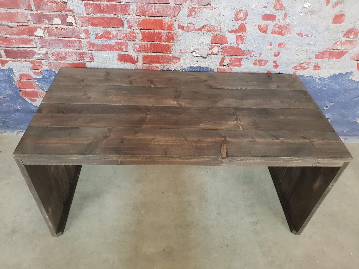Bureau Steigerhout Blackwash