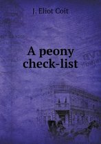 A peony check-list