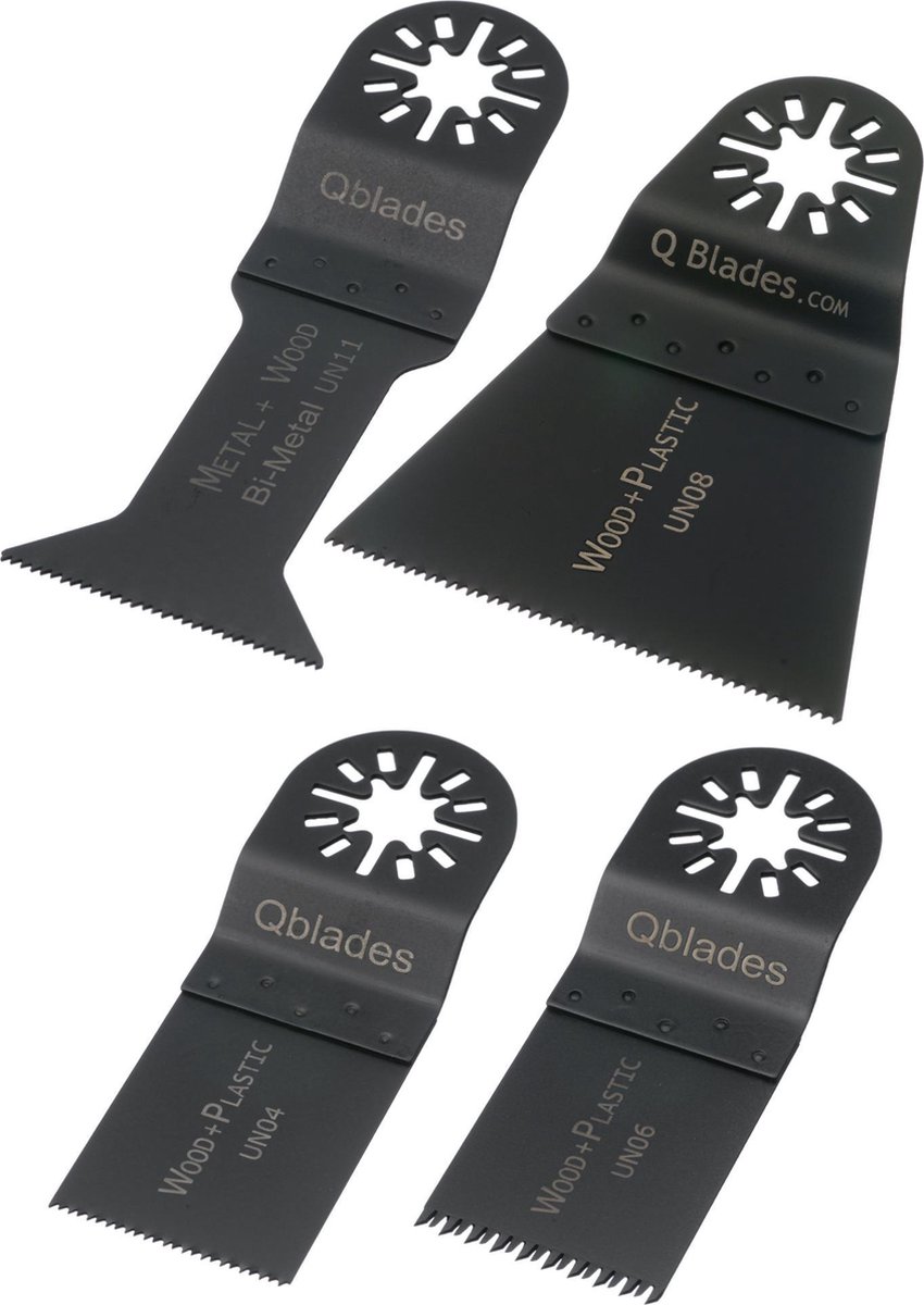 Q Blades Zaagbladset UN92mm tbv hout en metaal