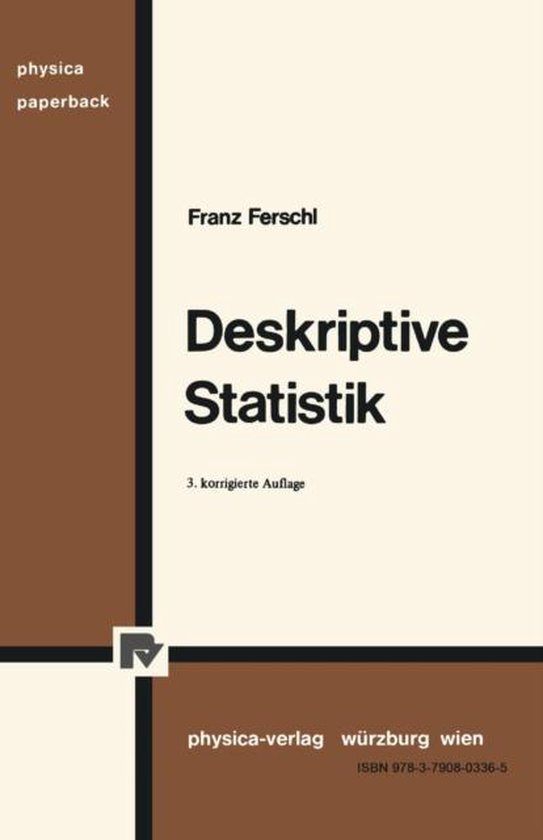 Deskriptive Statistik - cover