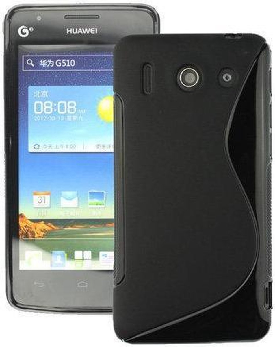 Comutter silicone hoesje Geschikt voor: case Huawei g510