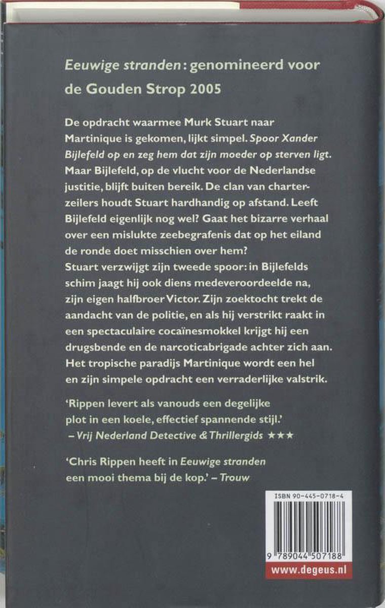 ISBN 9789044507188, Néerlandais, Couverture rigide, 332 pages - back cover