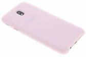 Samsung Dual Layer Hardcase Hoesje - Geschikt voor Samsung Galaxy J7 (2017) - Roze