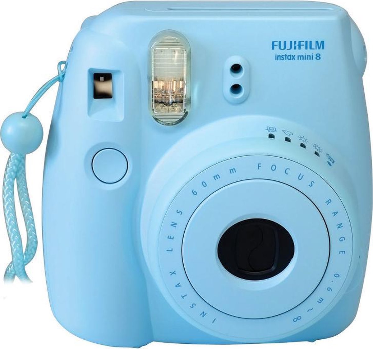 Kan weerstaan zondag Vriendin Fujifilm Instax Mini 8 - Blauw | bol.com
