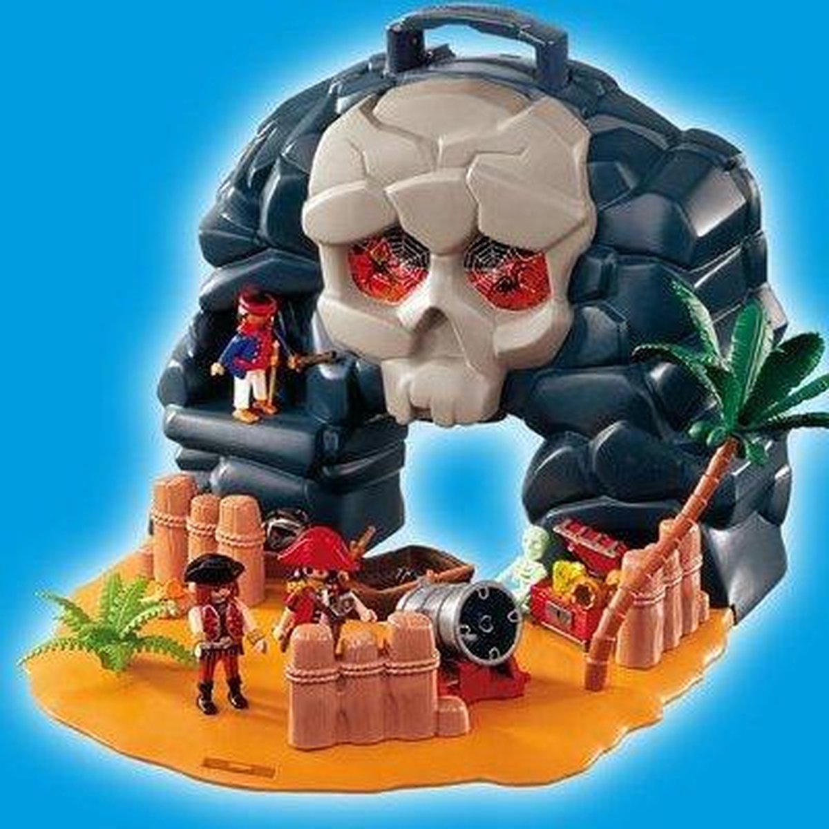Valise à emporter PLAYMOBIL Pirates Pirate Skull Island - 4443 | bol.com