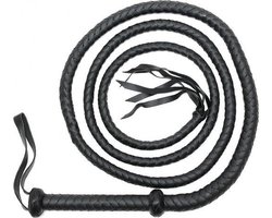 Rimba - Zweep - Bullwhip - 250 cm - Zwart