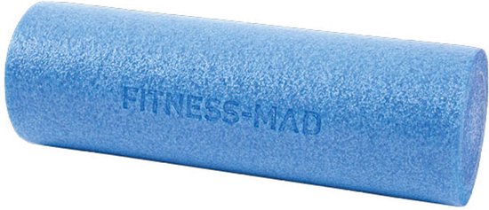 Fitness-Mad - Foamroller - 15x45 cm - Blauw