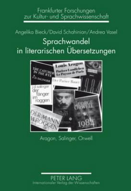 Sprachwandel in literarischen Übersetzungen - cover