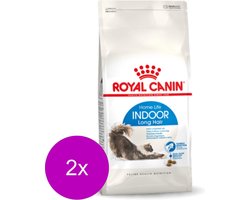 Royal Canin Indoor Long Hair - Kattenvoer - 2 x 4 kg