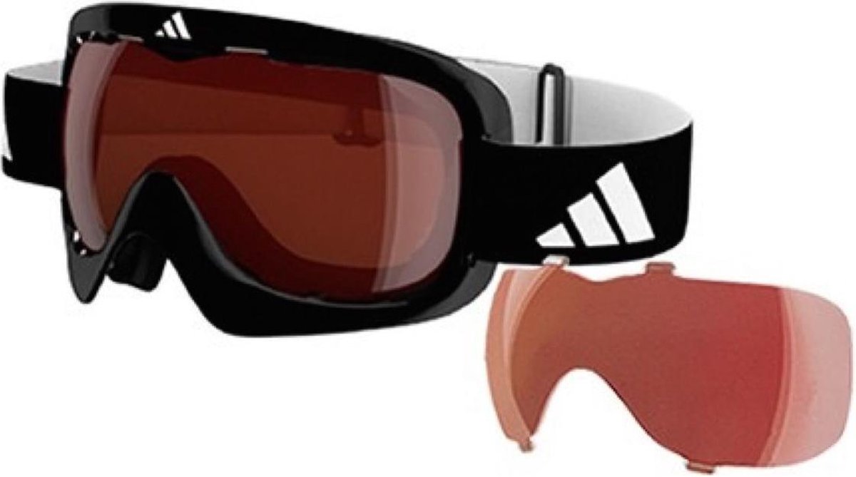 adidas ID2 - Goggles - LST Bright Antifog lens - Lenscat. - Matt Black | bol.com