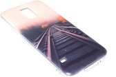 Treinspoor hoesje Geschikt voor Samsung Galaxy S5 (Plus) / Neo