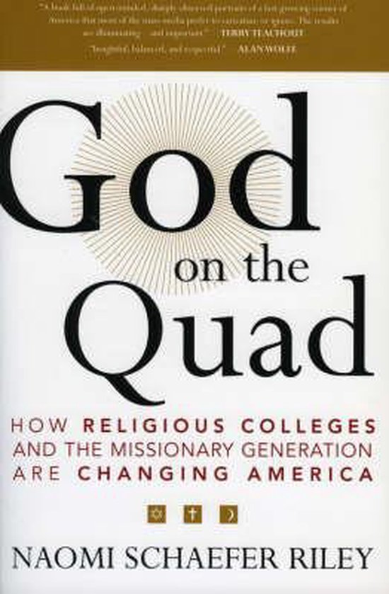 God on the Quad, Naomi Schaefer Riley 9781566636988 Boeken