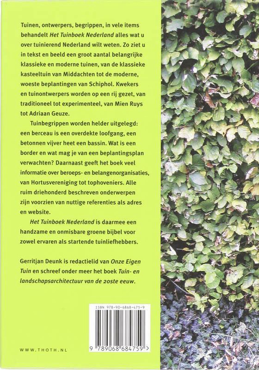 Het Tuinboek Nederland — cadeau in Boeken - foto 2