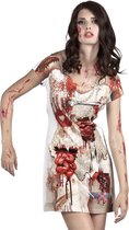 3 stuks: Fotorealistische jurk - Zombie Bruid - Medium