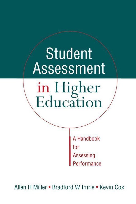 Student Assessment in Higher Education - cover