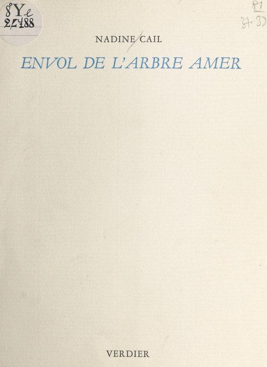 Envol de l'arbre amer