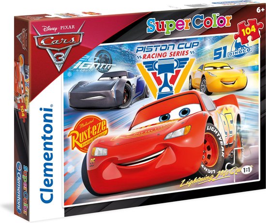 Clementoni Clementoni Cars 3 Jeu de puzzle 104 pièce Dessins animés s 