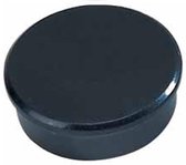 Whiteboard Magneten - 10 stuks - Zwart - Rond 3,8 cm