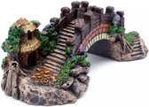 Aquarium decoratie brug