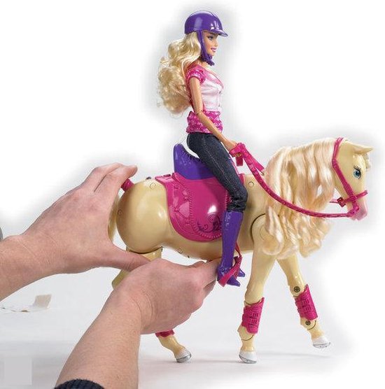 Klusjesman schaal gastvrouw Barbie Paard Champion Tawny | bol.com