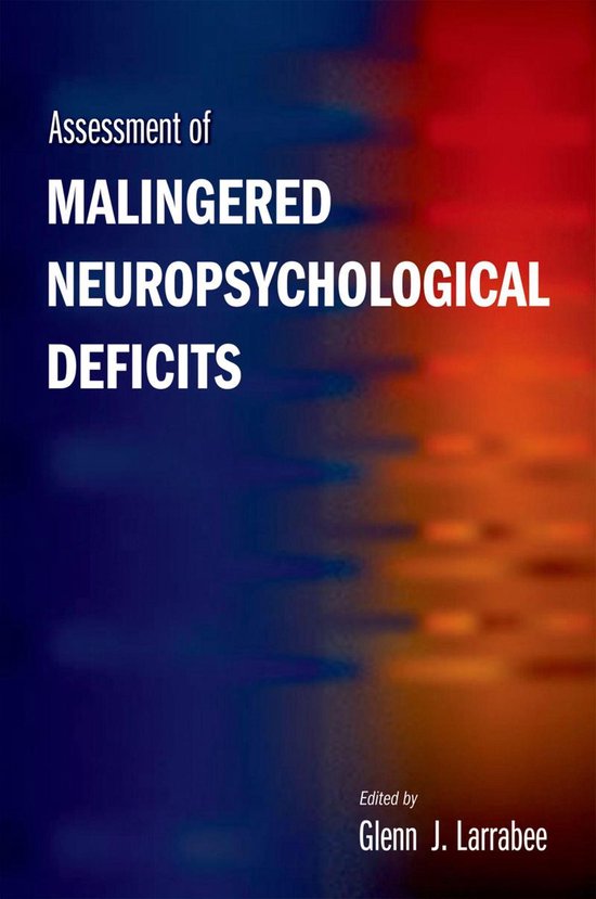 Assessment of Malingered Neuropsychological Deficits - cover