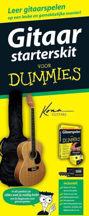 Cover van het boek 'Gitaar starterskit voor Dummies [pakket]'