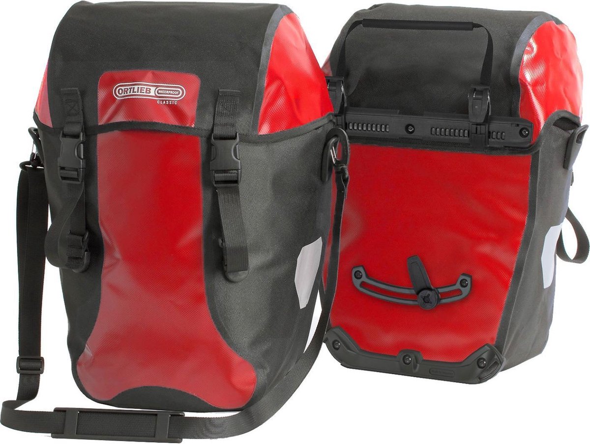 Ortlieb Bike-Packer Classic - Fietstas - 40 l - Rood/Zwart