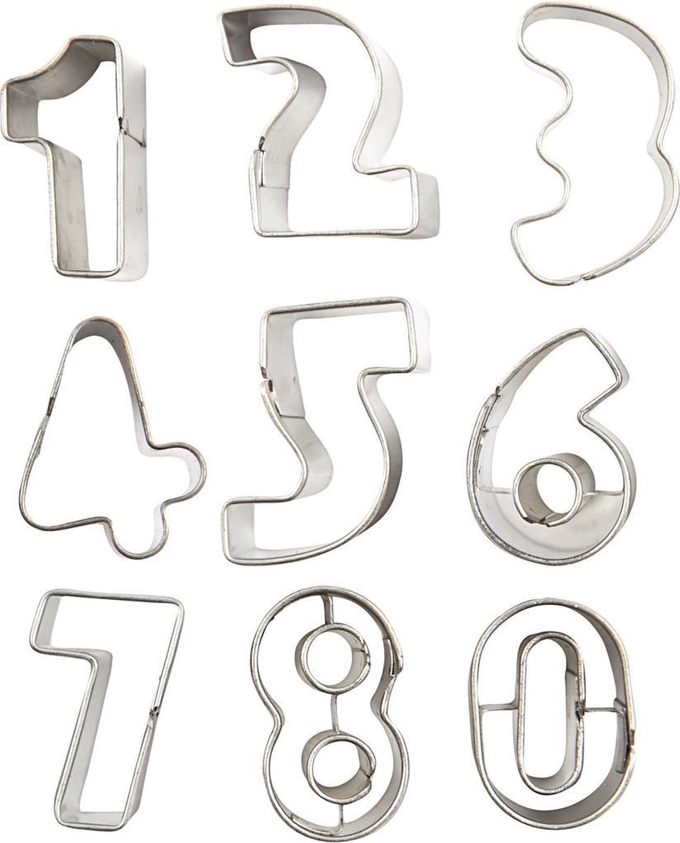 Uitstekers Set, afm 30x27 mm, 1 set