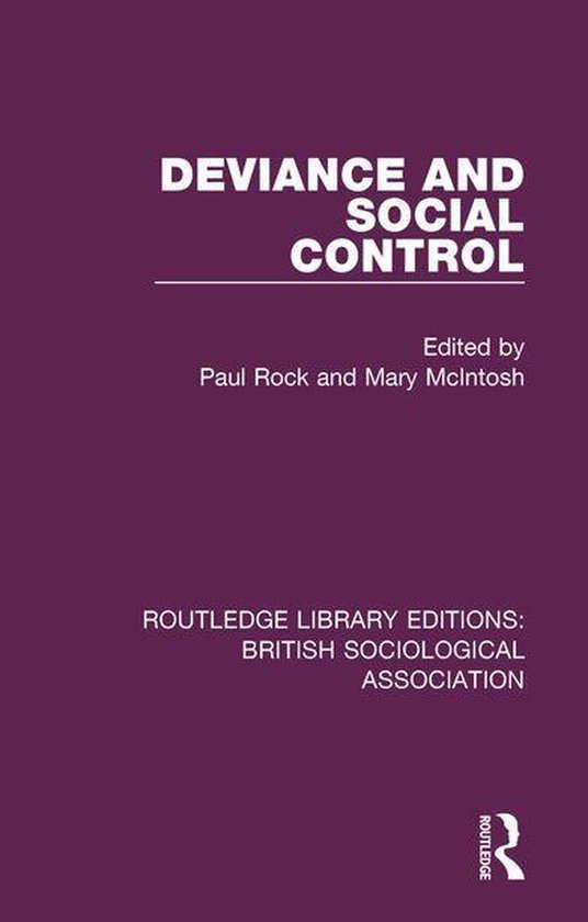 Routledge Library Editions: British Sociological Association ... - cover