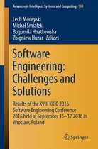 Advances in Intelligent Systems and Computing 504 - Software Engineering: Challenges and Solutions
