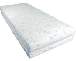 Slaaploods.nl Prince de Luxe® - 120x190 cm - Pocketvering Matras met Koudschuim - Medium - 25 cm dik