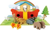 Wooden Noah's Ark Play Set - Houten speelgoed vanaf 3 jaar