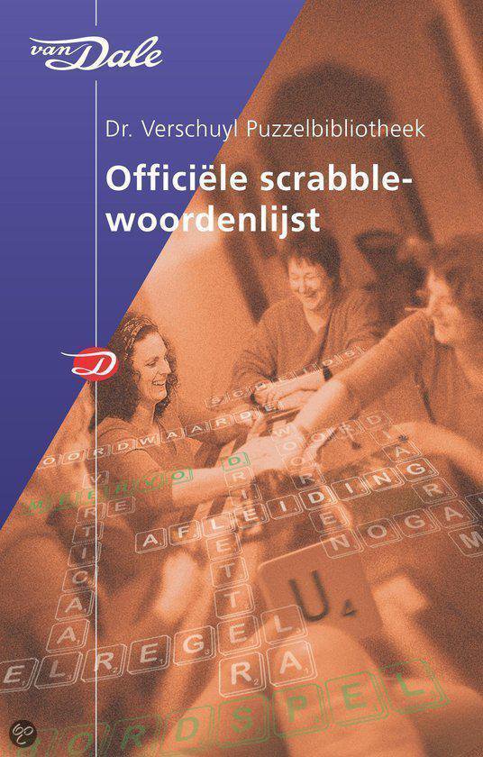 Cover van het boek 'Van Dale officiële scrabblewoordenlijst'