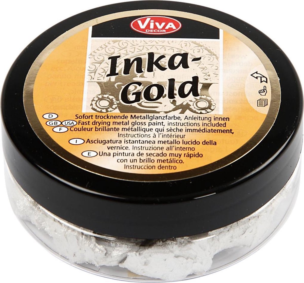 Inka-Gold, platin, 50 ml