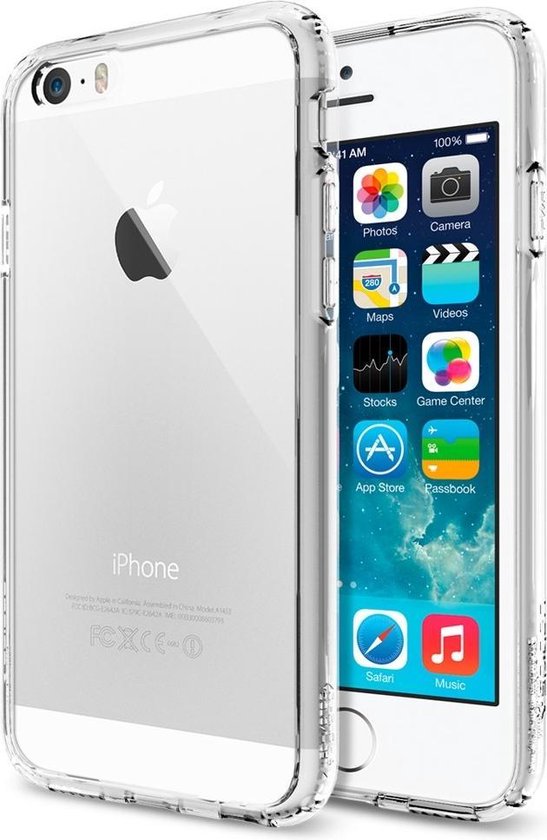 ONWAAR Miles opwinding Spigen Ultra Hybrid Hoesje Apple iPhone 6S Crystal Clear | bol.com
