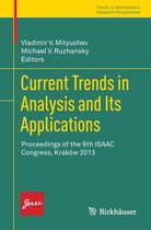 Trends in Mathematics - Current Trends in Analysis and Its Applications
