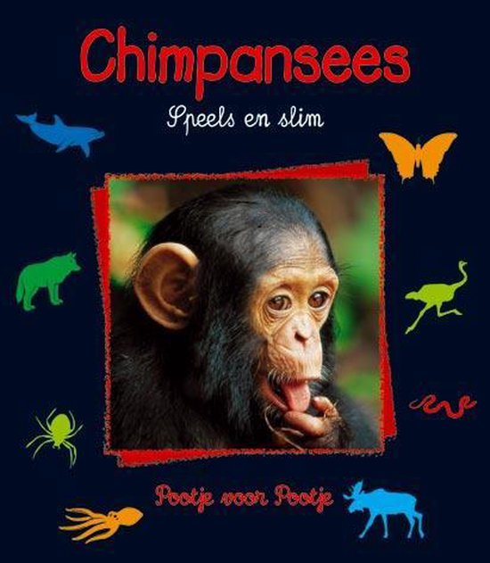 Cover van het boek 'Chimpansees' van S. Fraltini