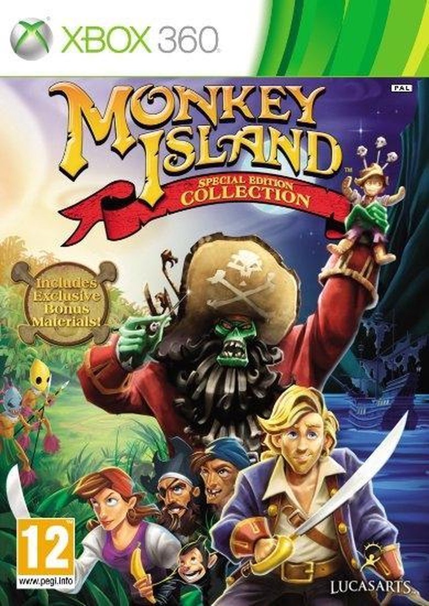 LucasArts Monkey Island: SE Standard+Add-on Engels Xbox 360
