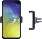 Shop4 - Samsung Galaxy S10e Autohouder Verstelbare Ventilatierooster Houder Zwart