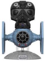 Pop Star Wars Tie Fighter with Tie Pilot Vinyl Figure