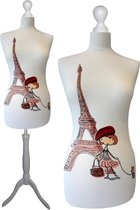 Eifel girl paspop met witte sparkling driepoot  32/34