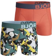 Bjorn Borg Sportonderbroek casual - 2p SHORTS BB ROMANTIC FLOWER - zwart - mannen - XXL