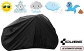 Fietshoes Polyester Geschikt Voor Cube Stereo Hybrid 120 HPA Race 500 27.5+ 2017 -Zwart