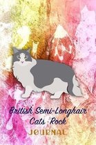 British Semi-Longhair Cats Rock